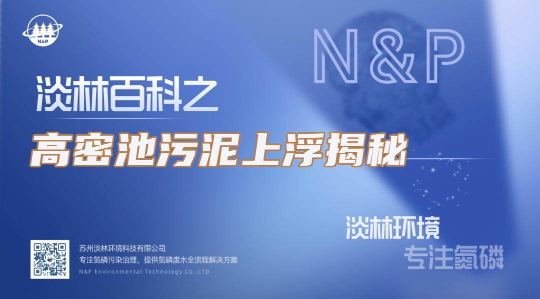 淡林百科｜高密池污泥上浮揭秘