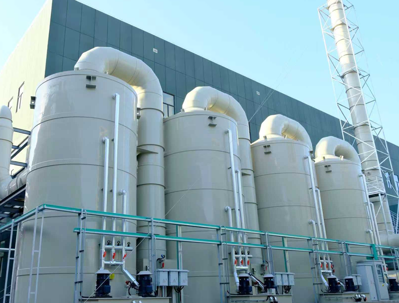 银川某新材料氨纶精制氨纶废气处理项目