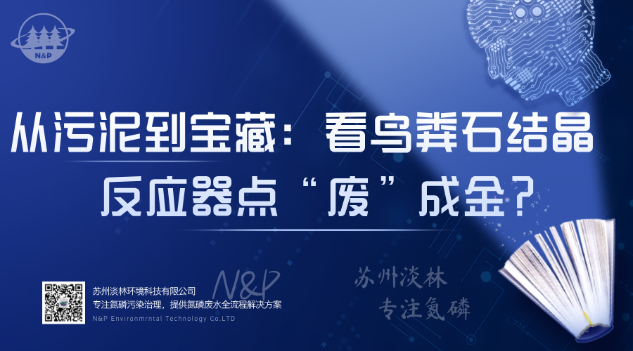 淡林百科｜从污泥到宝藏：鸟粪石结晶反应器，如何点“废”成金？